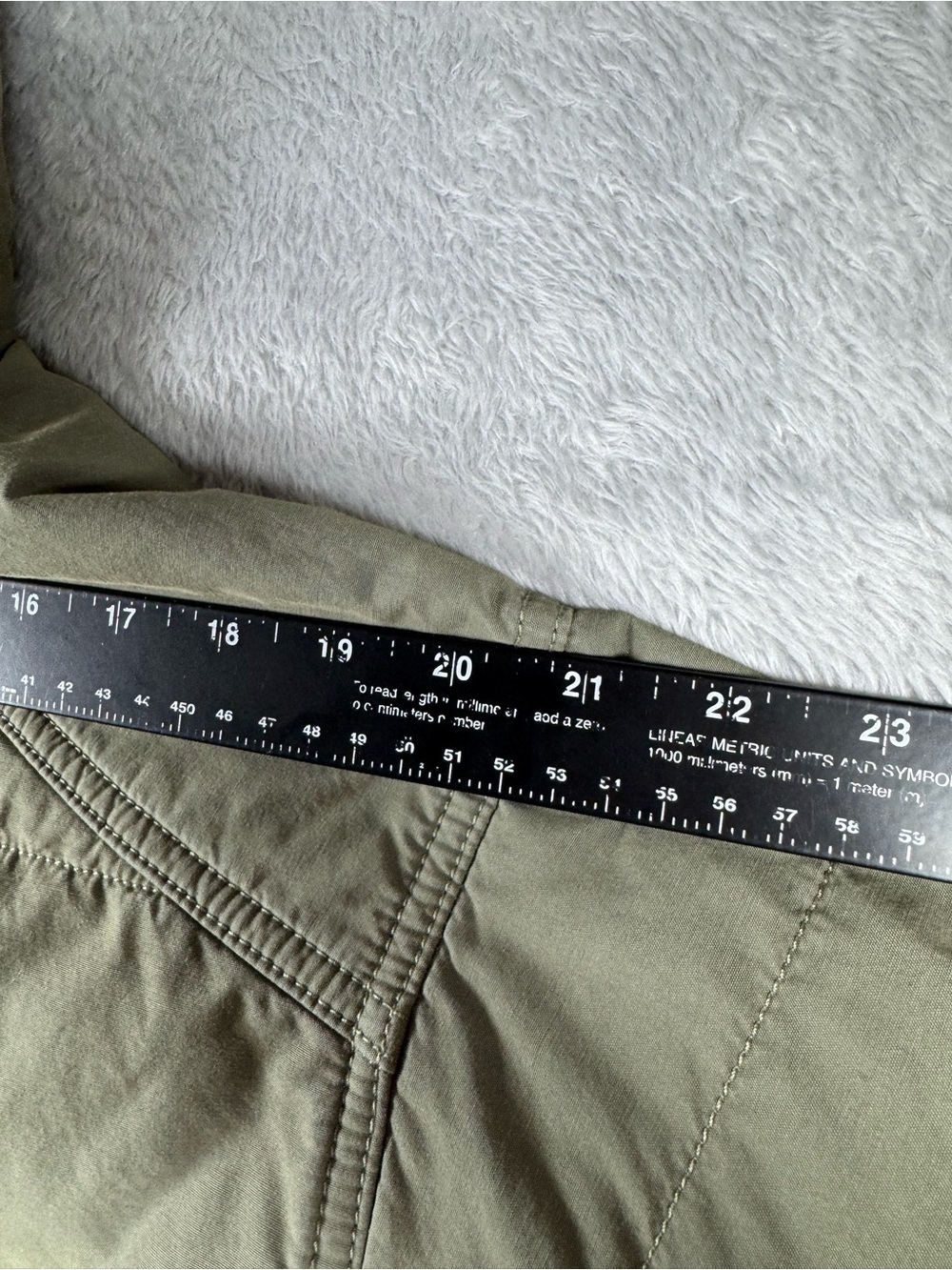 Columbia XS Olive Insulated Hooded Parka Plaid Lined Jacket - Picture 8 of 11